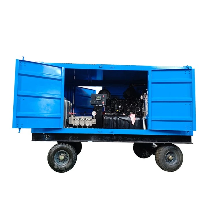 Mesin Hydro Blasting Pembersih Pipa Petrokimia 15000Psi