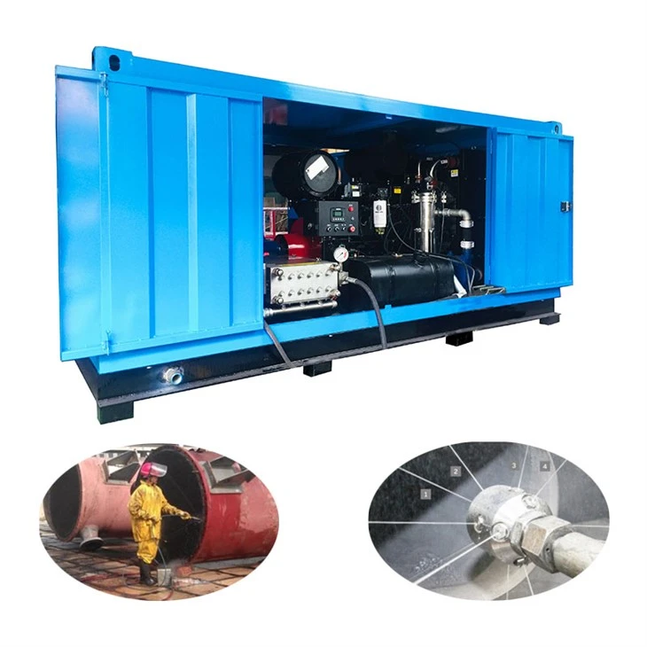 Peralatan Hydro Jetting 20000Psi Untuk Pembersihan Otomatis Tabung Besar