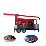 Mesin Pembersih Hidro Peledakan Tangki Pengaduk Beton 20000Psi 85Lpm