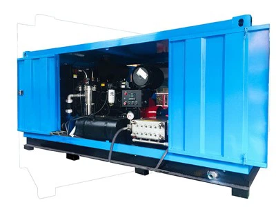 Mesin Pembersih Pipa Besar dengan Hydro Jetting